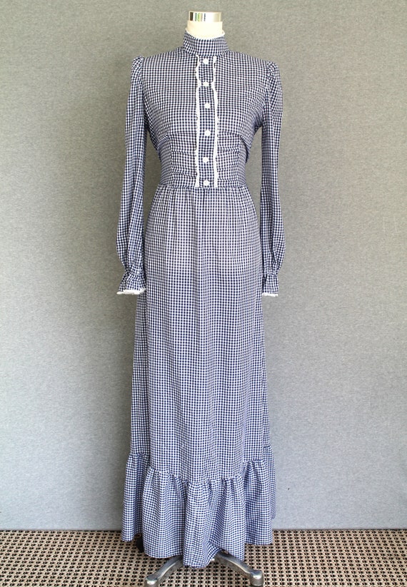 Cottage to the Core - Blue Gingham - Prairie - Max