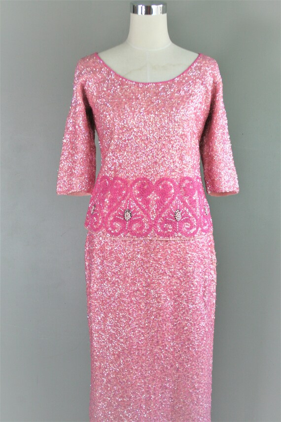 Gene Shelly - 2 Piece - 1960-70 - Cocktail Gown -