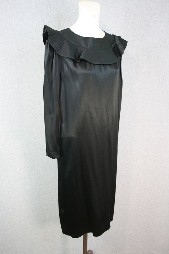 1980-90s - ALBERT NIPON - Black - Cocktail Dress … - image 2