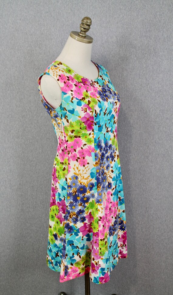 1960s Floral Sheath Dress by Jaree Classics - Pre… - image 2