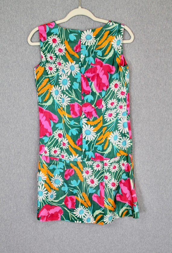 1960s Floral Romper - Retro, Mod -  Playsuit, Jum… - image 3