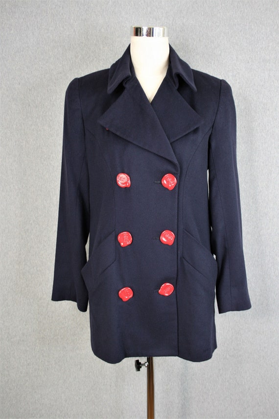 BILL BLASS - Cashmere - Peacoat - Saks Fifth Aven… - image 1