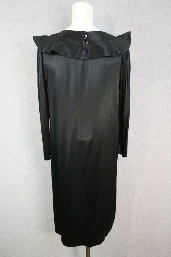 1980-90s - ALBERT NIPON - Black - Cocktail Dress … - image 4