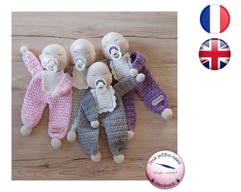 Patron tutoriel Crochet  Amigurumi Français English Version-PDF-Email livraison