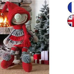 Crochet Tutorial Pattern Coquin-Elutin-Amigurumi French English Version-PDF-Email delivery