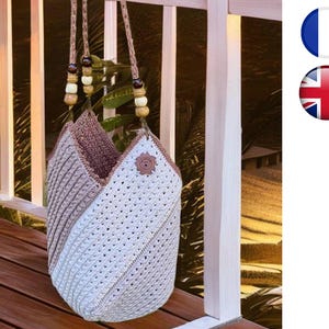Crochet Summer Bag Tutorial Pattern PDF Version Email Delivery