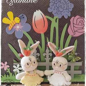 Patron tutoriel Crochet Eglantine-Lapin-Amigurumi Français English Version-PDF-Email livraison image 3