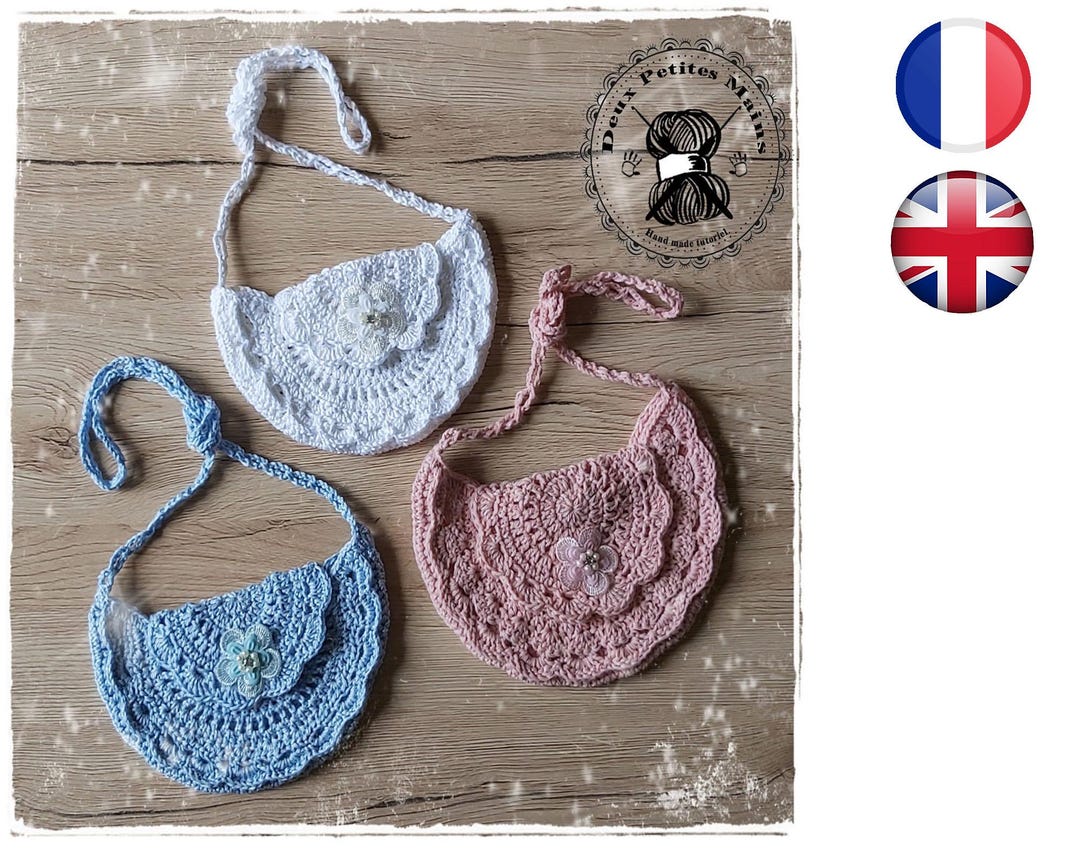 Crochet Half Moon Bag Amigurumi Tutorial Pattern French/english Version ...