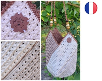 Patron tutoriel Crochet Sac Estival  Version-PDF-Email livraison