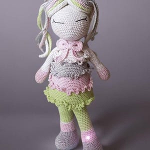 Miyu Crochet Tutorial Pattern-Doll-Amigurumi French English Version-PDF-Email delivery