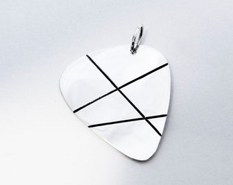 Guitar pick pendant