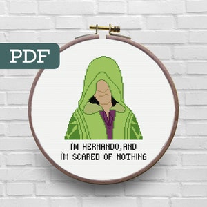 Hernando Cross Stitch Pattern - Encanto Cross Stitch - Bruno Madrigal Cross Stitch Pattern - don&#39;t talk about Bruno - Madrigal Cross Stitch