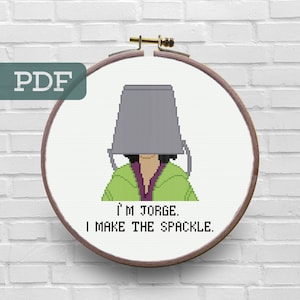 Jorge Cross Stitch Pattern - Encanto Cross Stitch - Bruno Madrigal Cross Stitch Pattern - don't talk about Bruno - Madrigal Cross Stitch