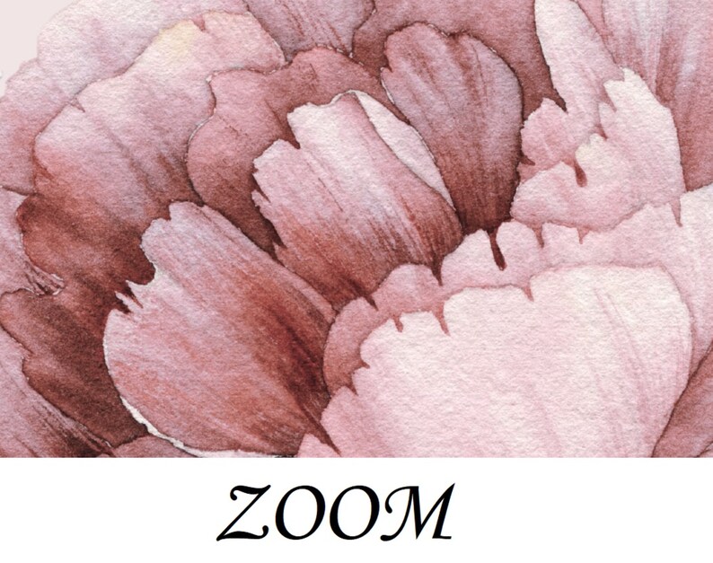 Dusty Pink and White Peony Wall Mural, Removable Peel and Stick Prepasted, French Chic Decor, Delicate Floral Wallpaper for Rustic Bedroom image 9