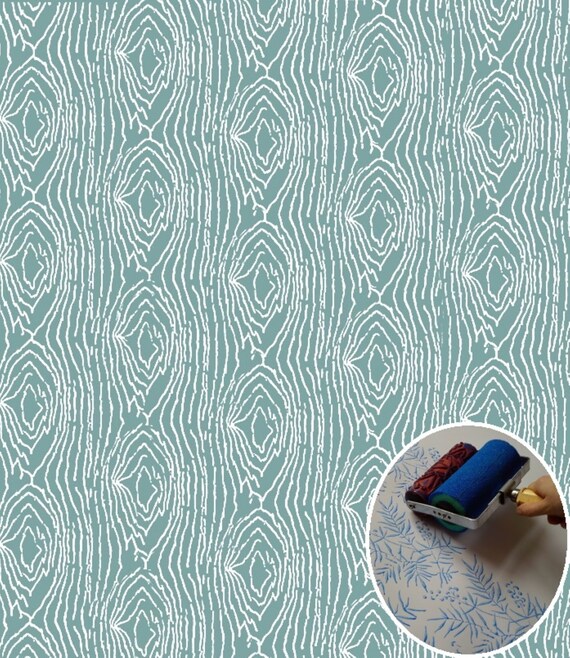Wood 2024 pattern roller