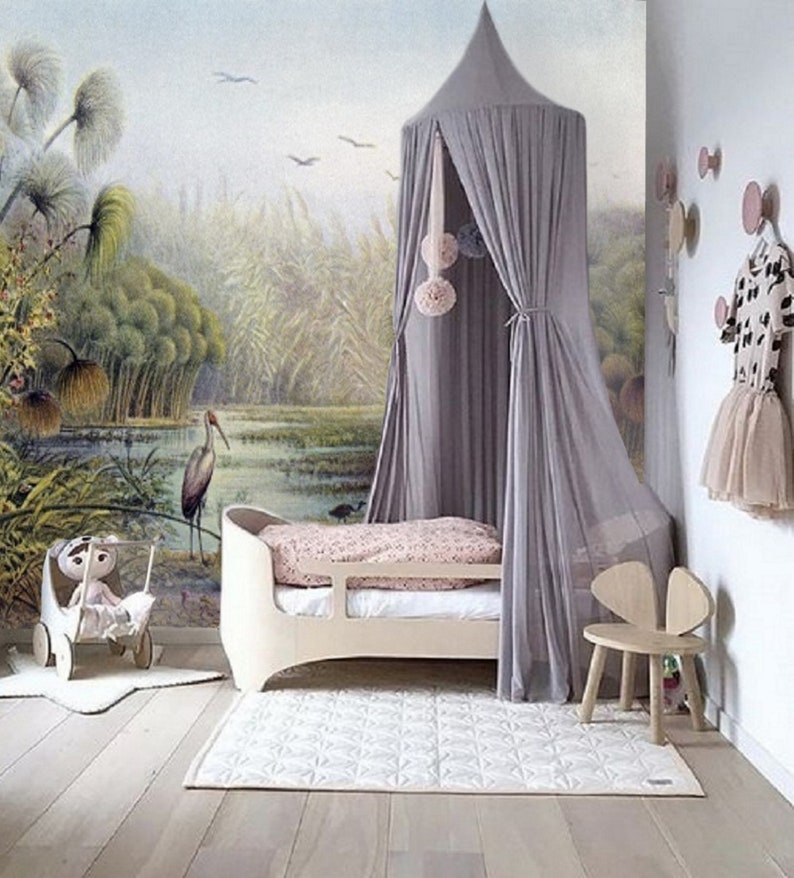 Boho Wall Paper Nursery Wallpaper Wall Mural Removable Wallpaper Landscape Mural Wallpaper Peel Stick Baby Girl Wallpaper Vintage 154