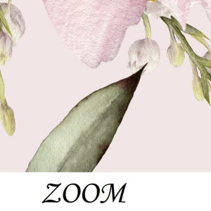 Dusty Pink and White Peony Wall Mural, Removable Peel and Stick Prepasted, French Chic Decor, Delicate Floral Wallpaper for Rustic Bedroom image 8