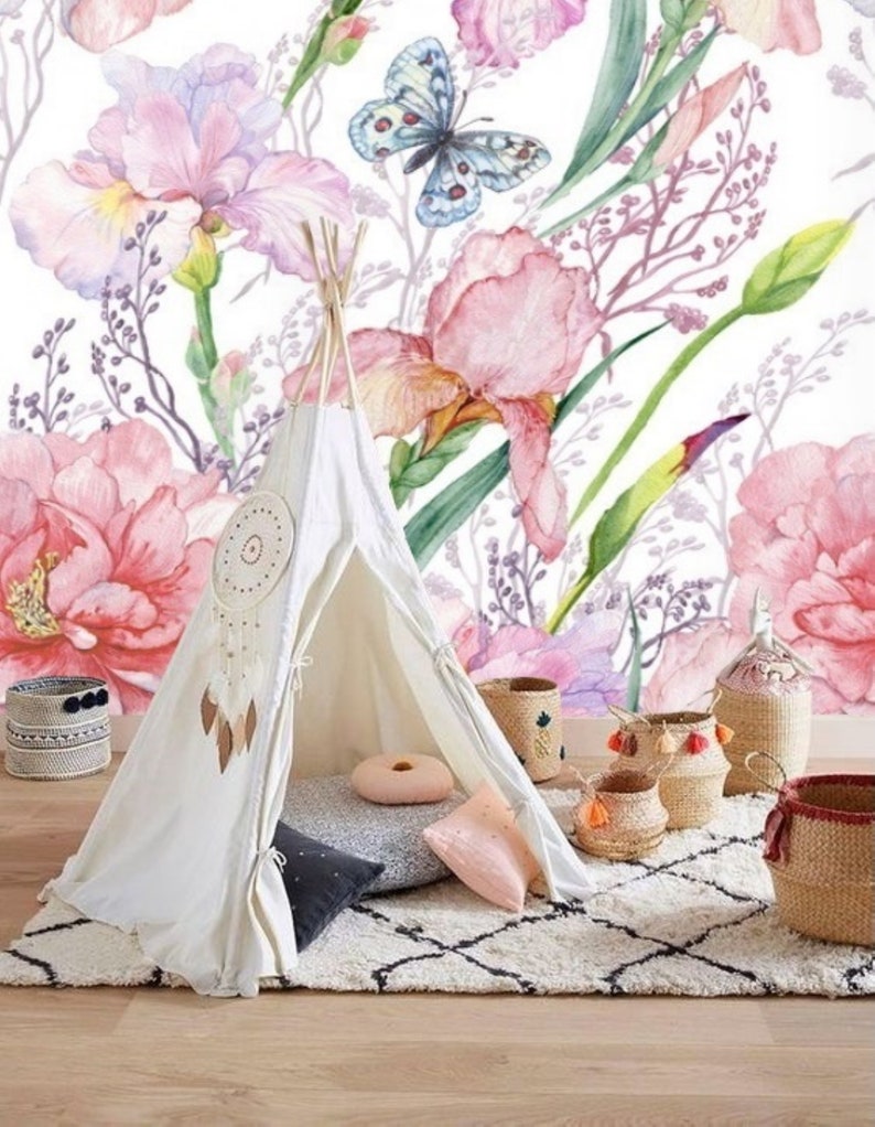 Self Adhesive Wallpaper Remove Wall Mural Peel & Stick Wall Etsy