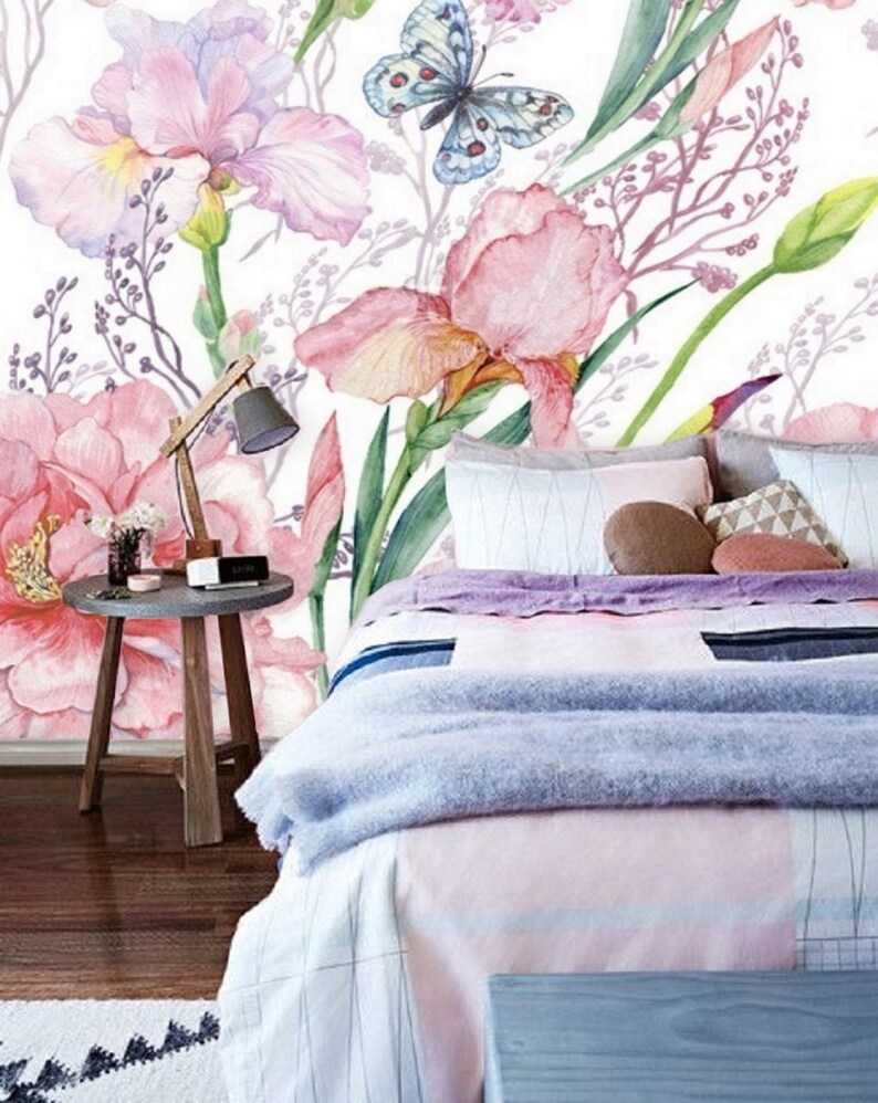 Self Adhesive Wallpaper Remove Wall Mural Peel & Stick Wall Etsy