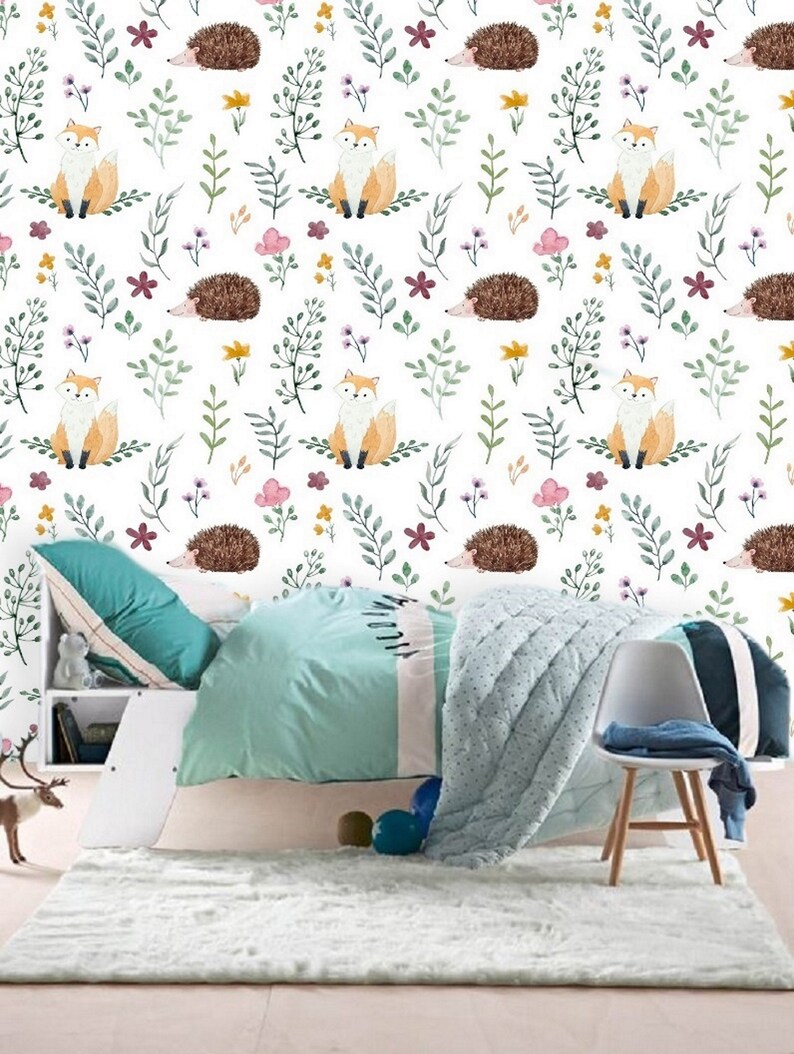 Self Adhesive Wallpaper Remove Wall Mural Peel & Stick Wall Etsy