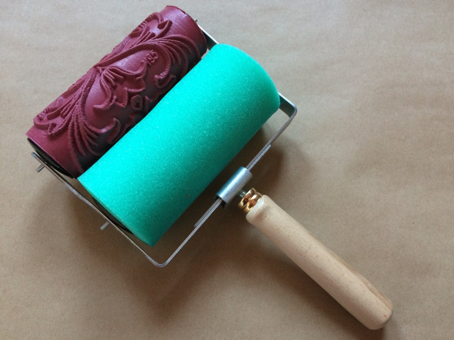 Paint Roller Set Patterned Paint Roller Set Etsy UK