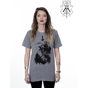 GREY Baphomet TRI-BLEND T