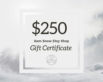 E Gift Card Etsy