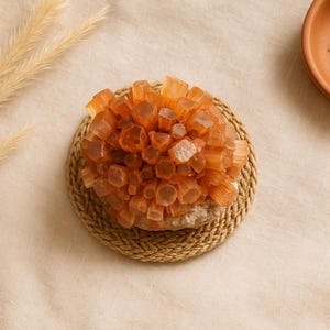 Aragonite natural stone crystal specimen for your mineral gemstone & rock collection, healing crystal grid or boho decor