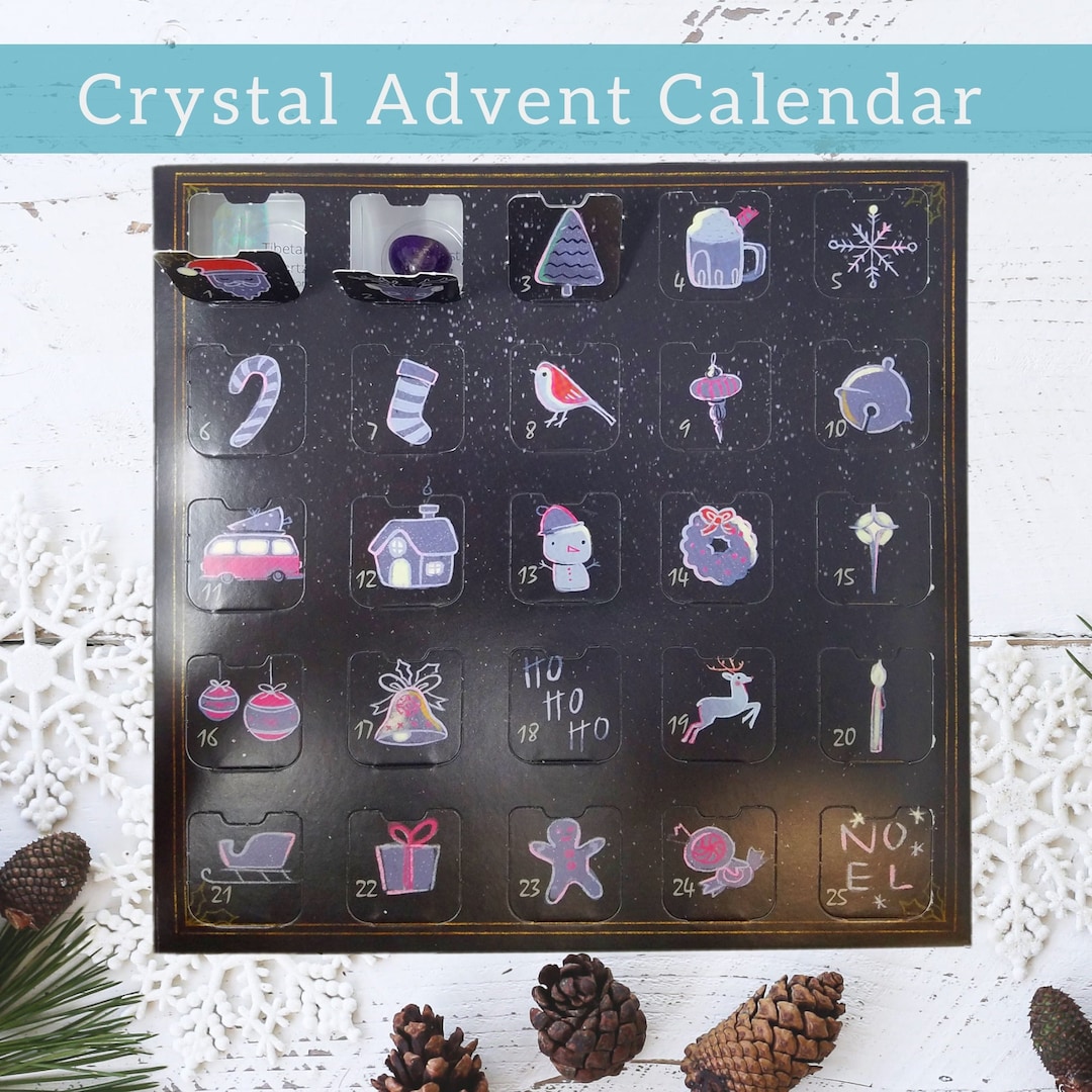 Crystal Christmas Advent Calendar 2023  Crystals, Gems, Minerals – Tali &  Loz Crystals