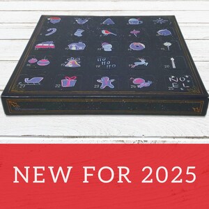 Crystal Advent Calendar, Adult Advent Calendar Countdown, Pagan Christmas Gift, Macabre Gothic Christmas Gifts, Krampus is Coming image 6