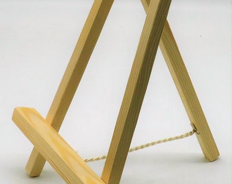 Handmade wooden book stand / easel