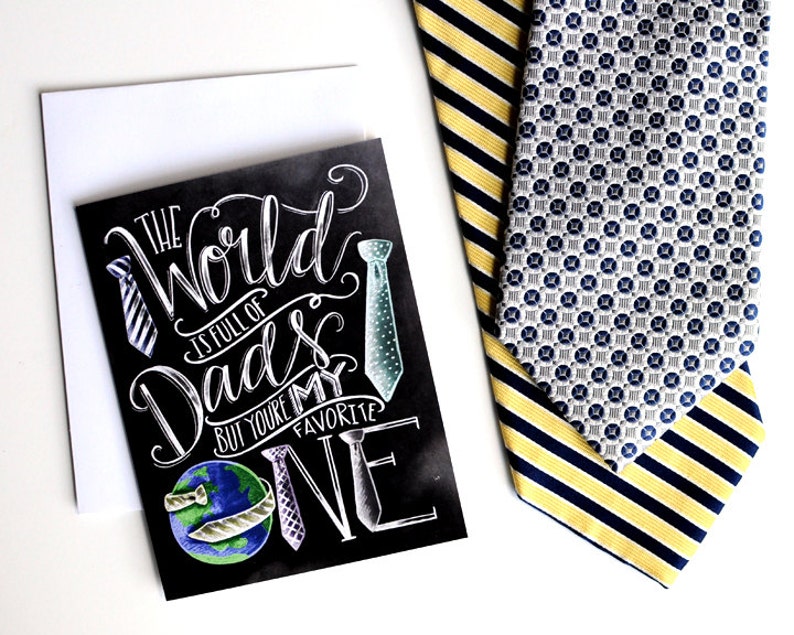 Fathers Day Card Fathers Day Gift Chalkboard Art Chalk Art