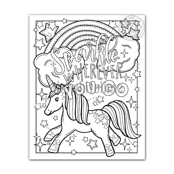 Unicorn Coloring Toys, Unicorn Coloring Dolls, Reusable Coloring Book, Felt  Coloring, Dry Erase Coloring Dolls / Kids Coloring Page 