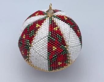 Ozdoba w kształcie poinsecji Jolly Pinwheel