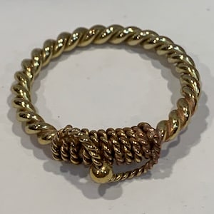 Anillo tensor de cobre Lost Cubit n.° 14 de 1/8 con bobina AcuVac de tamaño 11 aproximadamente