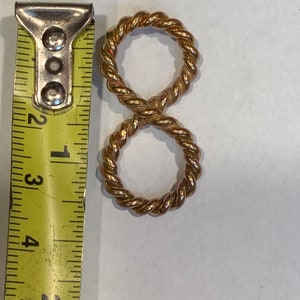 1/8 Empowerment Cubit Copper Tensor Ring Infinity Energy Pendant