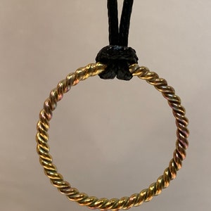 1/8 RaMu Cubit Copper Tensor Ring Medium 14 Gauge Copper