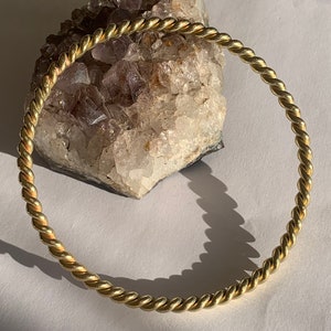 1/2 Golden Fire cubit medium 10 gauge Copper Tensor Ring