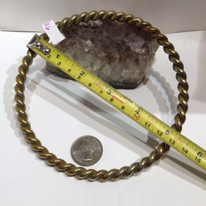 1 full 999 cubit copper tensor energy ring in heavy 6 gauge copper