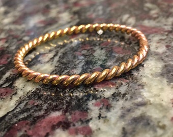 1/4 Sacred Cubit #14 Copper Tensor Ring