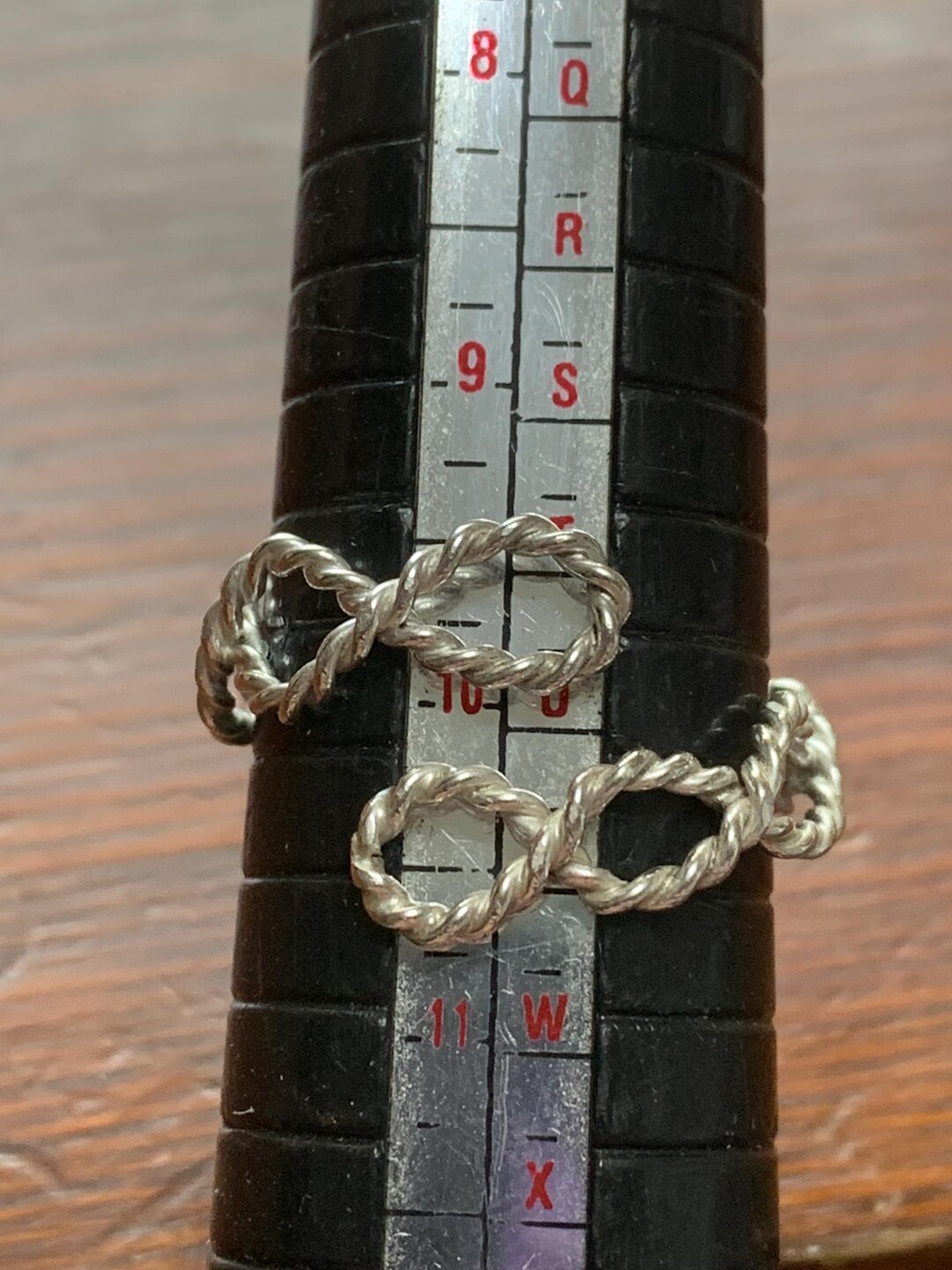 1/4 Empowerment Cubit Infinity Adjustable Sterling Silver Tensor Energy ...