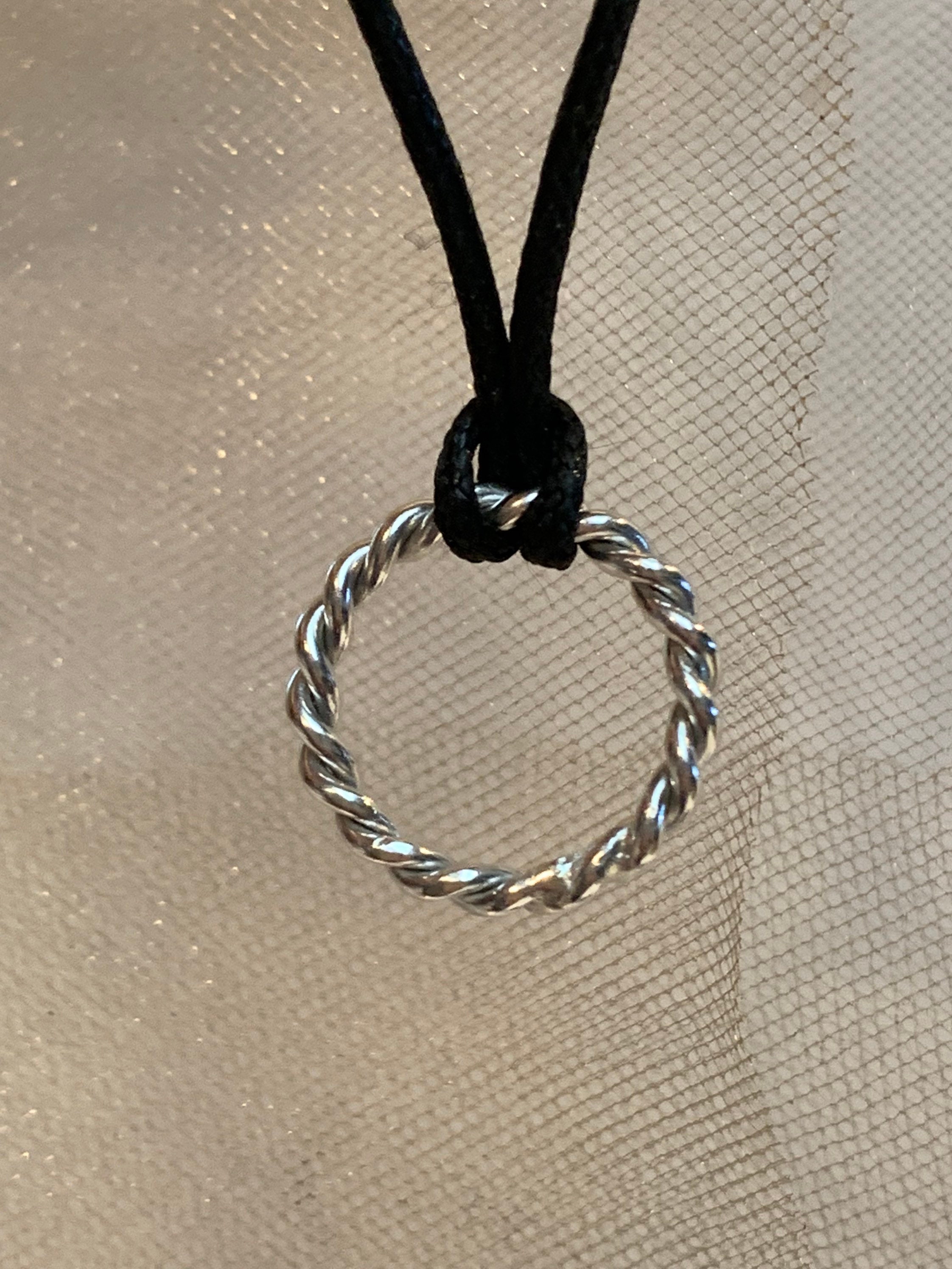 1/8 Earth Resonance 333 Mhz Cubit 3.5mm Tensor Energy Ring