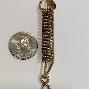 One Lost Cubit AcuVac style Copper Tensor coil Energy Pendant "small" with 1/16 Lost cubit Infinity symbol and Hamsa