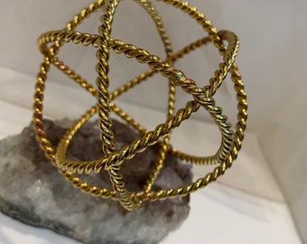 1/2 Earth Resonance Cubit Genesa Crystal Tensor Field Generator or bracelet