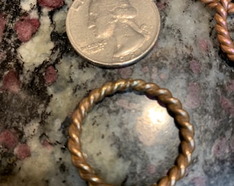 1/8 Lost Cubit #14 Copper Tensor Energy Ring sz 12 ring