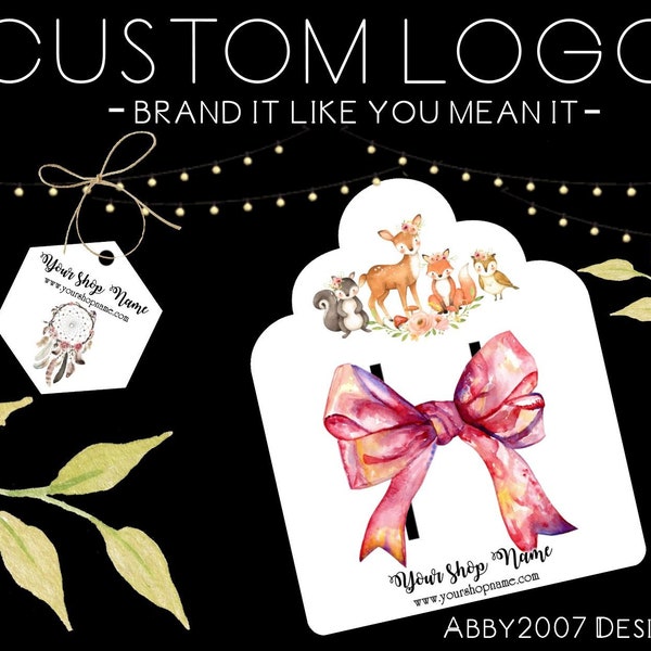 Custom Business Logo Design, Boutique Branding (Digital Files)
