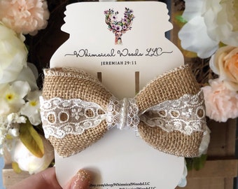 Personalized Bow Display Cards: 4x6 Vertical Slit Cards