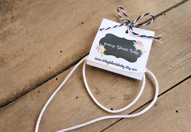Fold Over tags personalized for you PRINTED 2x2 after folded | Etsy