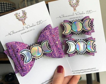 5x7 Bow Cards: Personalized Hair Accessory Display Cards