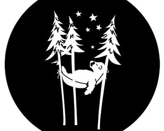 Lazy Bear Spare Tire Cover- Personalize Yours! Change the Colors!